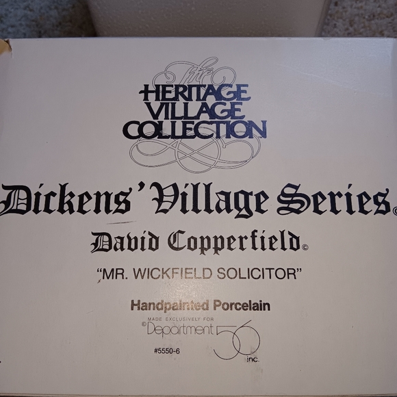 Dept 56 Dickens Village Series - Picture 2 of 4